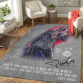 Lady Gaga Artwork Pop Music Collection Art Teppich