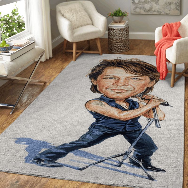 Jon Bon Jovi Bon Jovi American Band Art II Teppich
