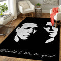 Would I Lie To You Music Art Teppich