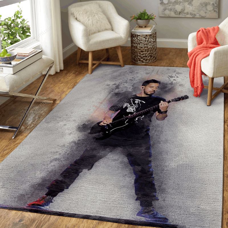 Mick Shinoda Music Art Teppich
