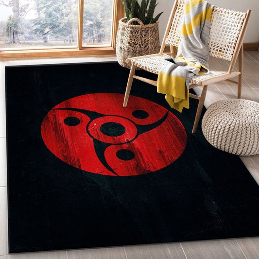 Naruto Uchiha Mangekyou Sharingan 2 Teppich