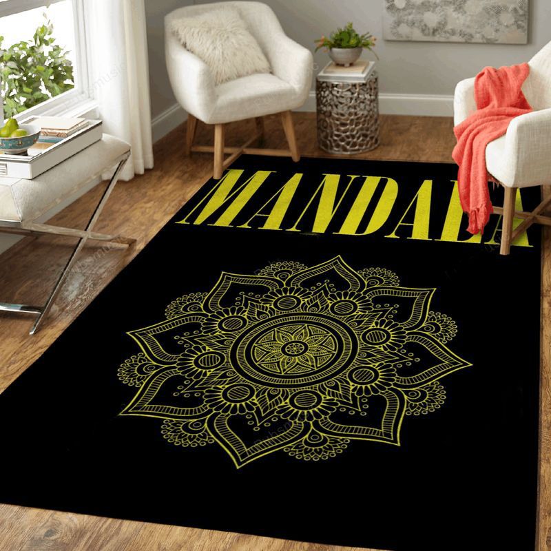 Mandala Music Art Teppich