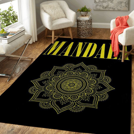 Mandala Music Art Teppich