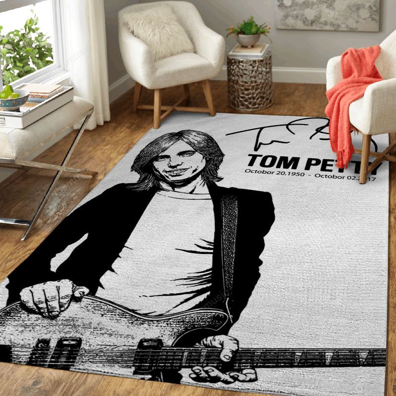 Tom Petty Music Art Teppich 3