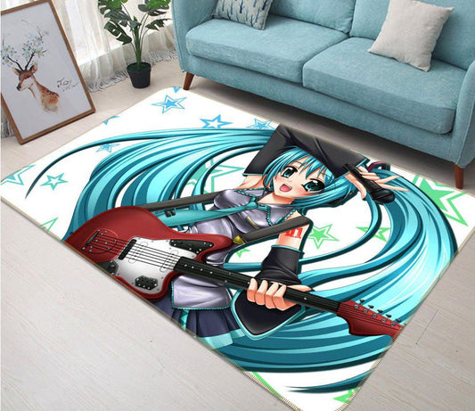 Hatsune Miku Anime 63 Teppich