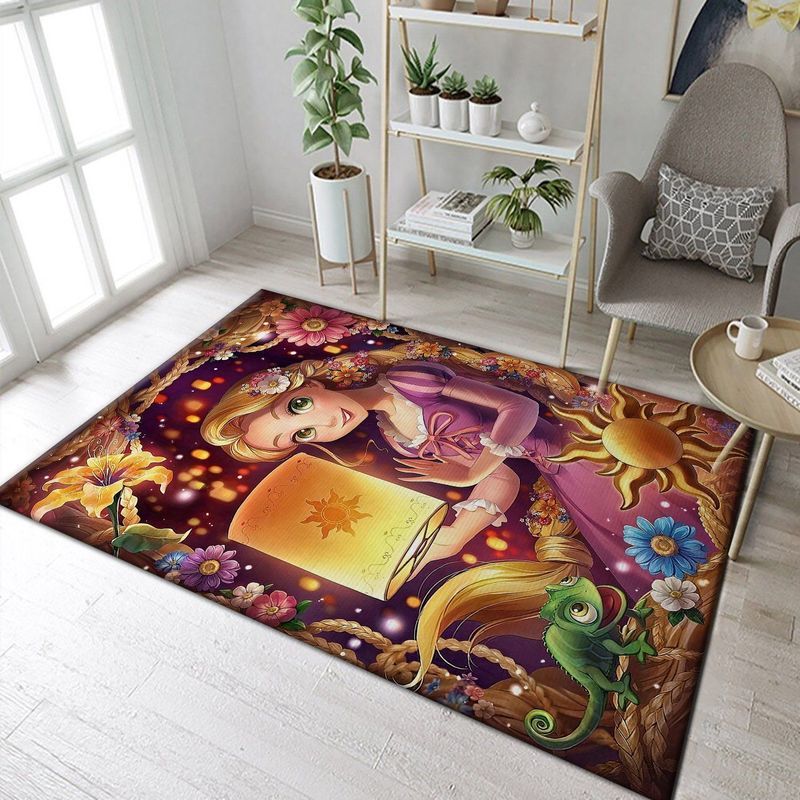 Tangled Disney Princess Characters Disney Movies Teppich