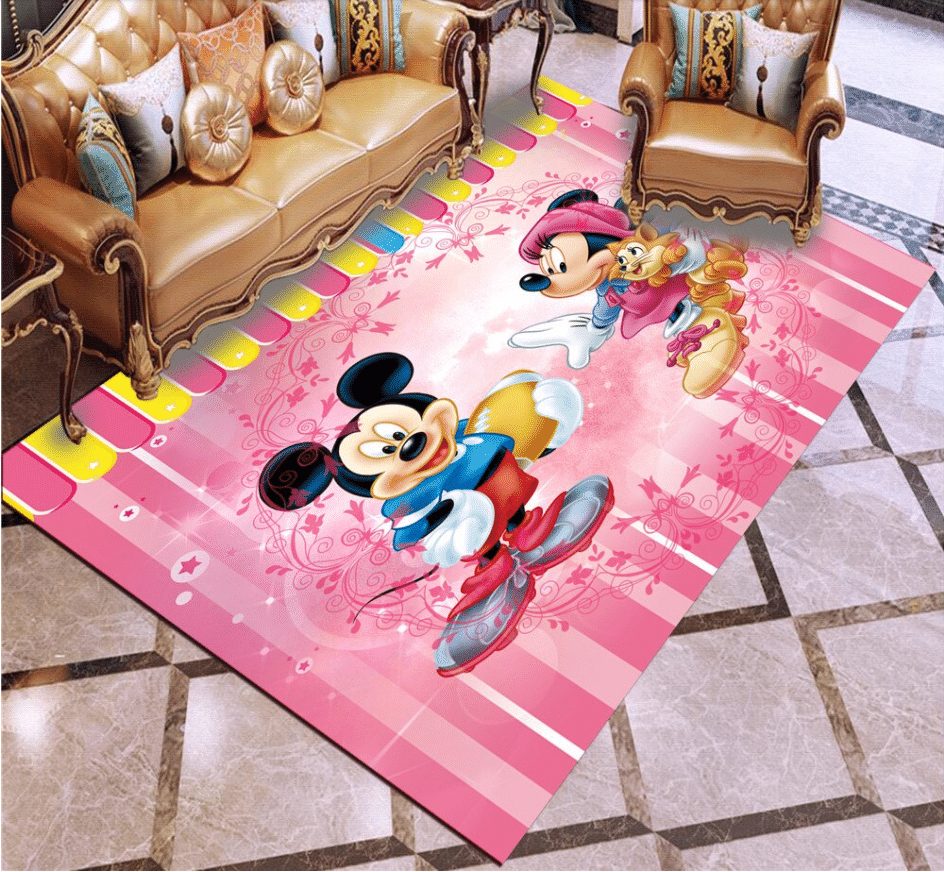 Disney Mickey Minnie Mouse 64 Teppich