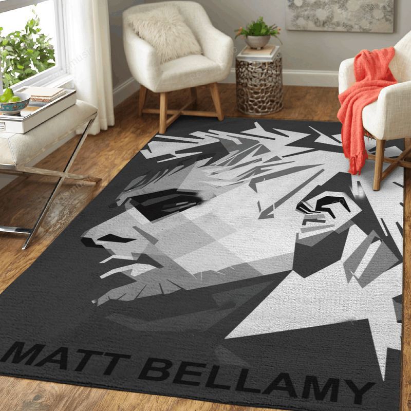 Matt Bellamy Music Art Teppich