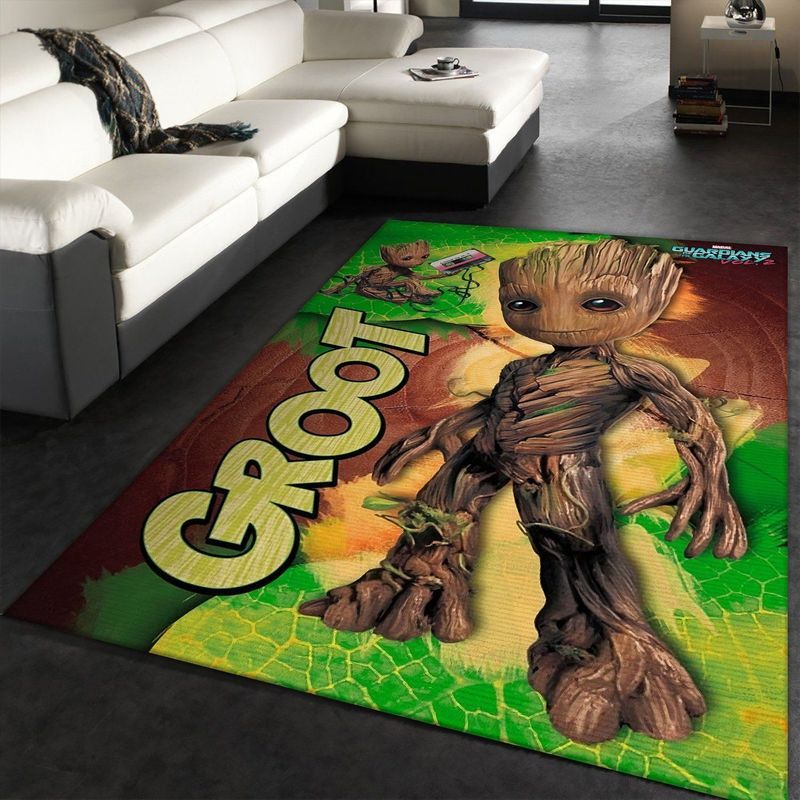 Baby Groot Marvel 1 Teppich