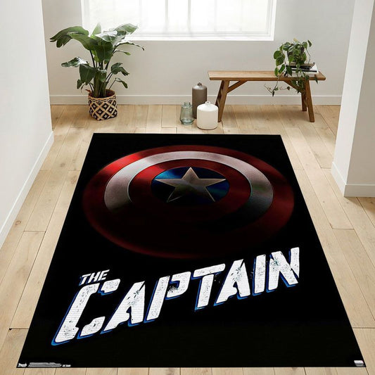 Marvel Comics Captain America Shield Teppich