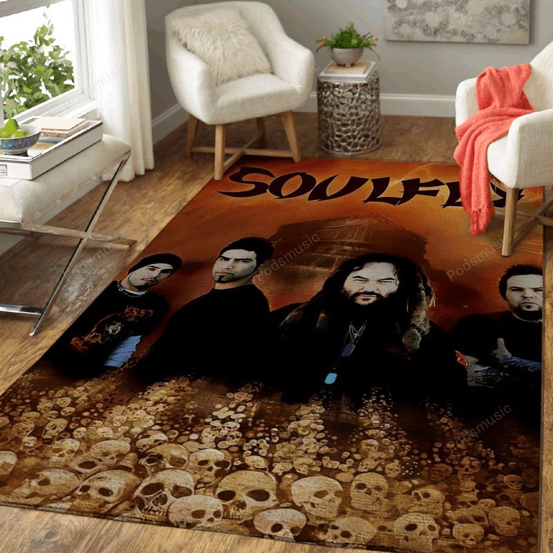 Soulfly Music Art Teppich