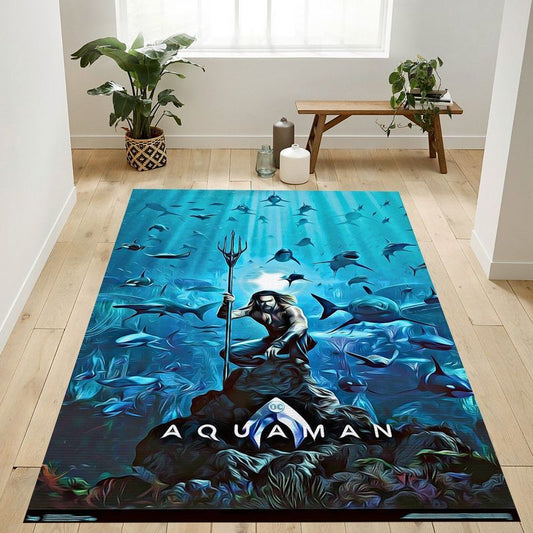 Dc Comics Movie Aquaman One Sheet Teppich