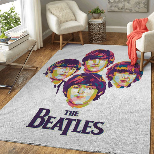 Beatles Band Iconic Liverpool Band The Beatles Art Teppich