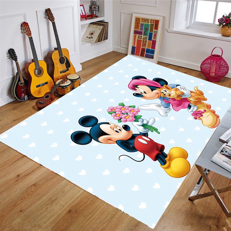 Disney Mickey Minnie Mouse 50 Teppich