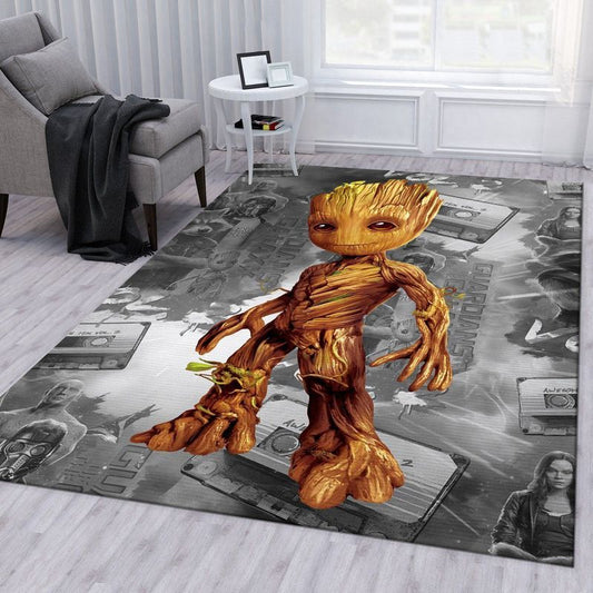 Baby Groot Marvel 2 Teppich