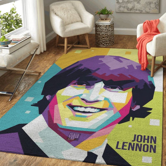 John Lennon The Beatles Rock Band The Legend Art Teppich