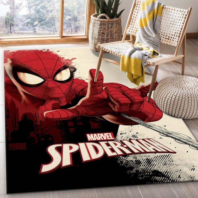 Marvel Avengers Spider man Web Shooting Teppich