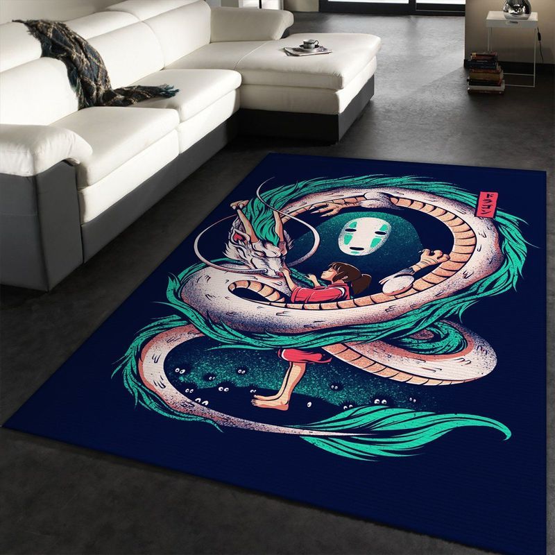 Ghibli Studio No Face Spirited Away Carpet Teppich