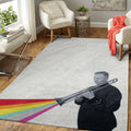 The Colour Of Music People In Collage Art Teppich