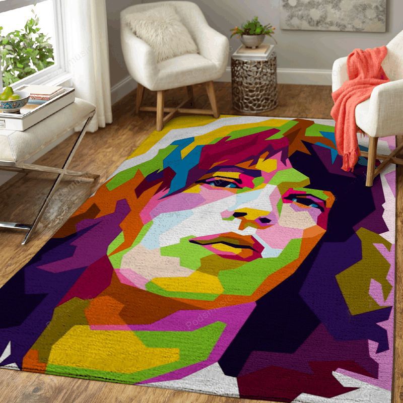 Mick Jagger Legendary Music Art Teppich