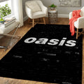 Oasis Band Music Art Teppich