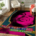 Nina Simone Quote Music Art Teppich