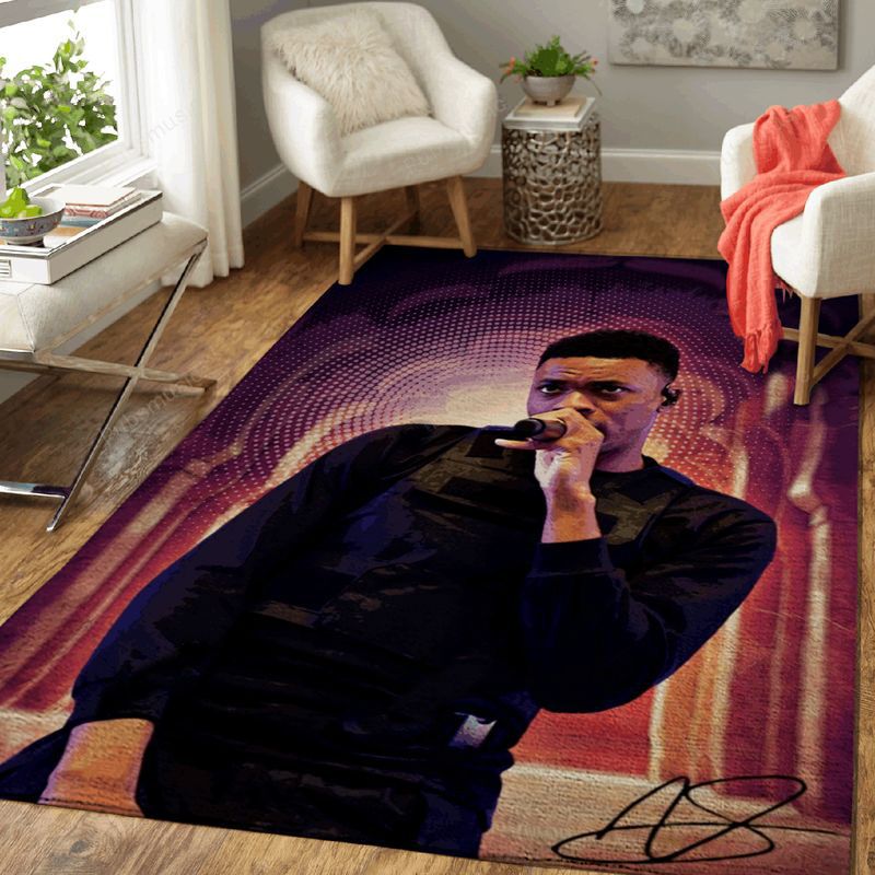 Vince Staples Music Art Teppich