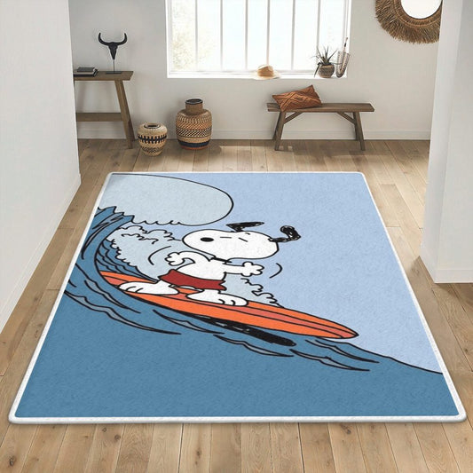 Peanuts Snoopy Snoopy Surfing Teppich