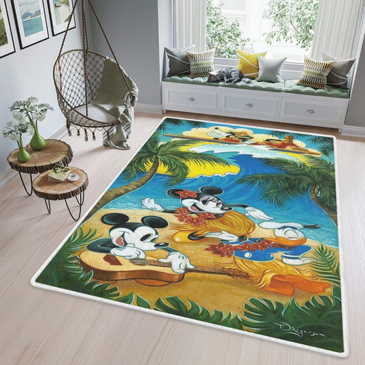 Disney Mickey Mouse Minnie Mouse Donald Duck Goofy Teppich