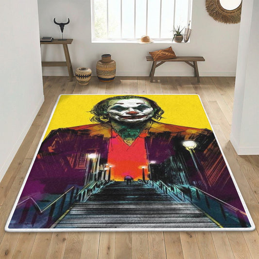 Joker Stairs Painting Art Teppich