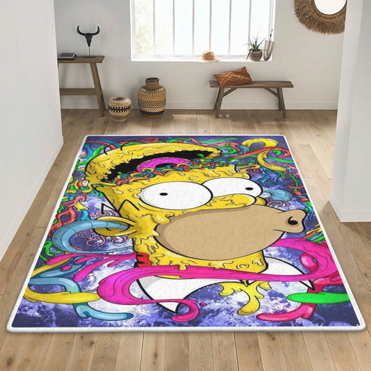 The Simpsons Painting Art Teppich