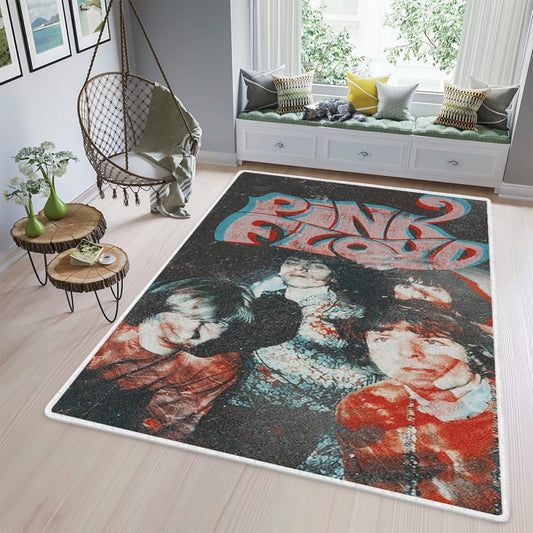 Pink Floyd Bleaches Poster The Band Pink Floyd Teppich