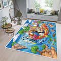 The Adventure Of Mickey And Friends Disney Gift Teppich