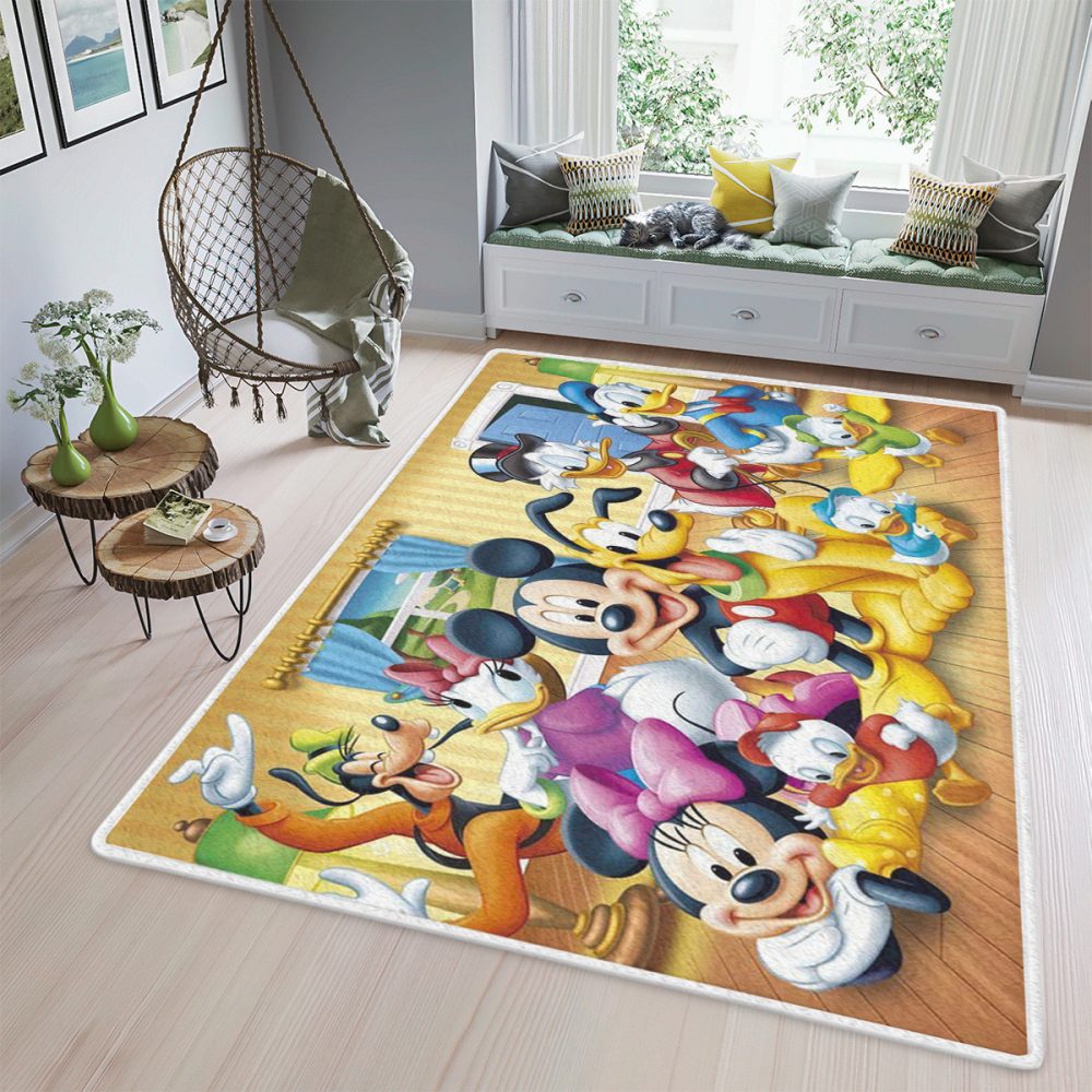 Disney Mickey Mouse All Characters Teppich 2