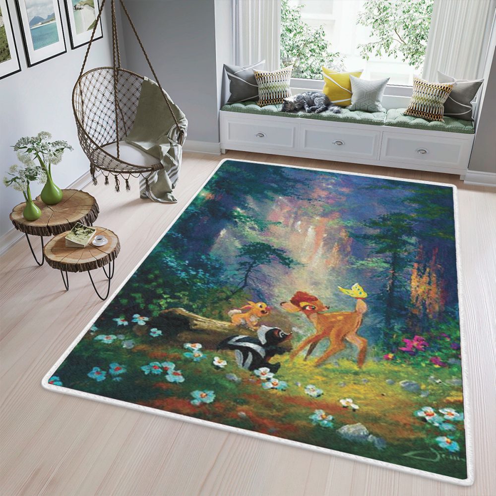 Disney Bambi Art Fan Gift Teppich