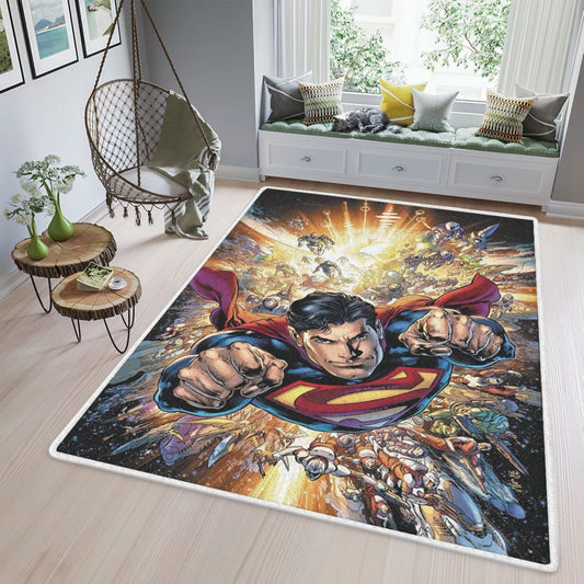 Superman is here! DC comics Fan Gift Teppich