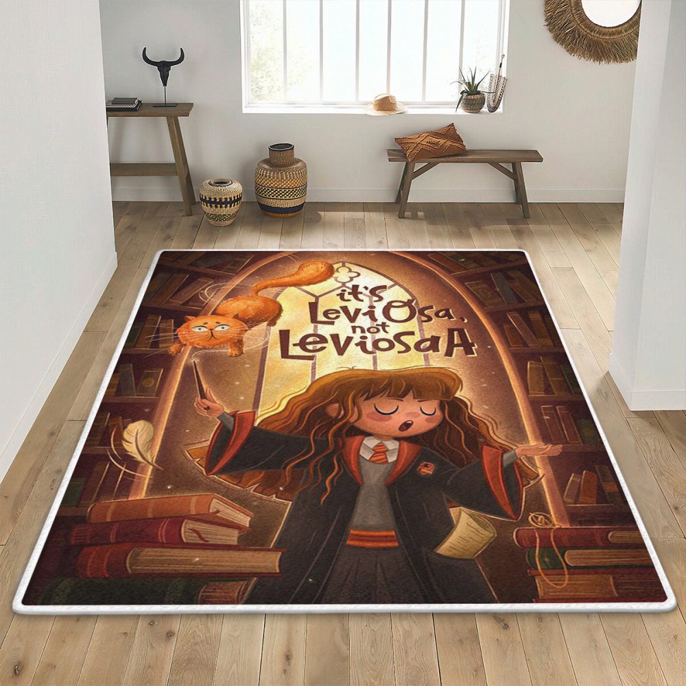 Harry Potter Fan Gift Hermione Granger Chibi Teppich