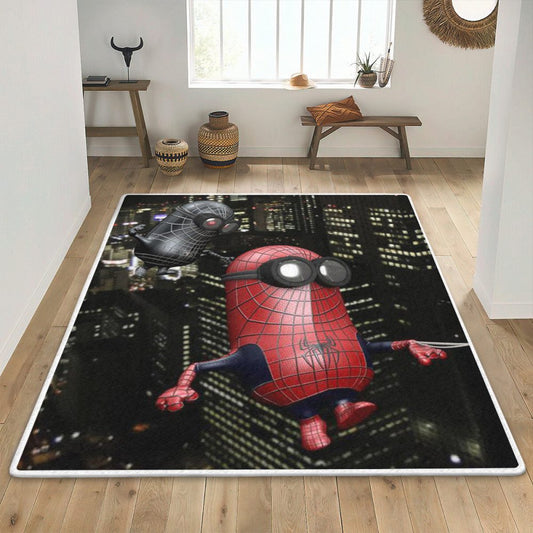 Minions Fan Gift Spider Man Minions Teppich