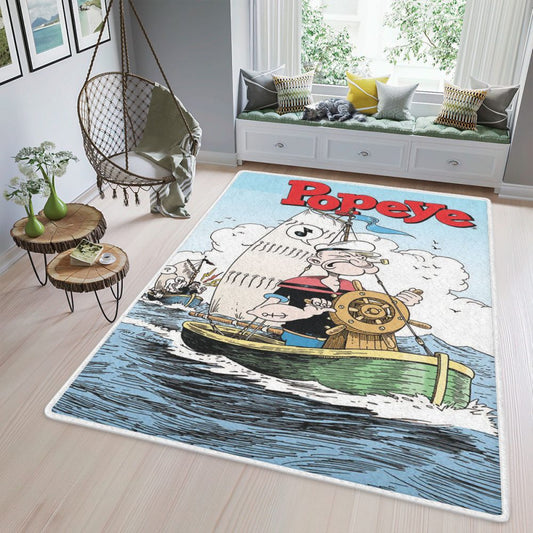 Popeye Cartoon TV Show gift For lover Teppich