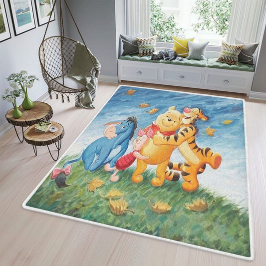 Pooh gift For lover Teppich