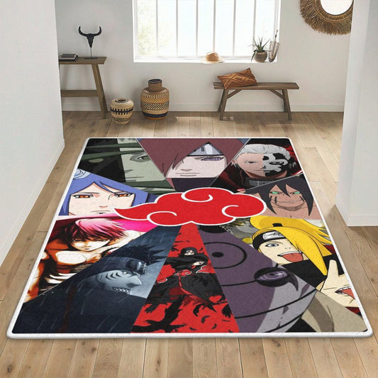 Akatsuki Naruto Anime Teppich