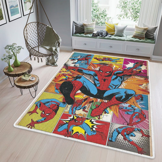 Spider Man Is Here Marvel Comics gift For lover Teppich