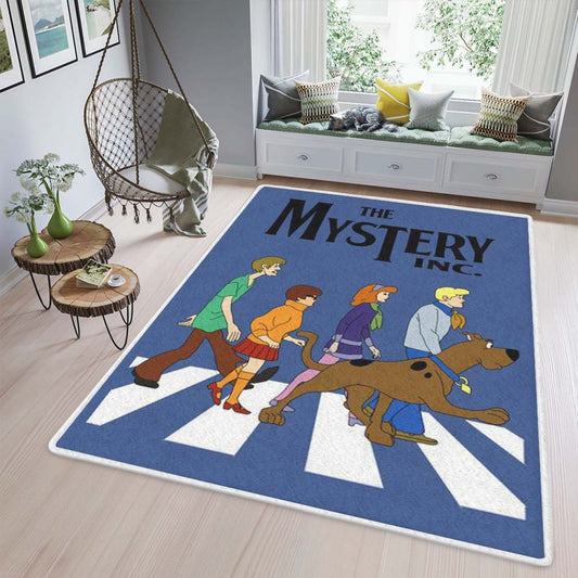 Scooby Doo Abbey Road The Mystery Teppich