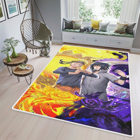 Uzumaki Naruto Uchiha Sasuke Teppich