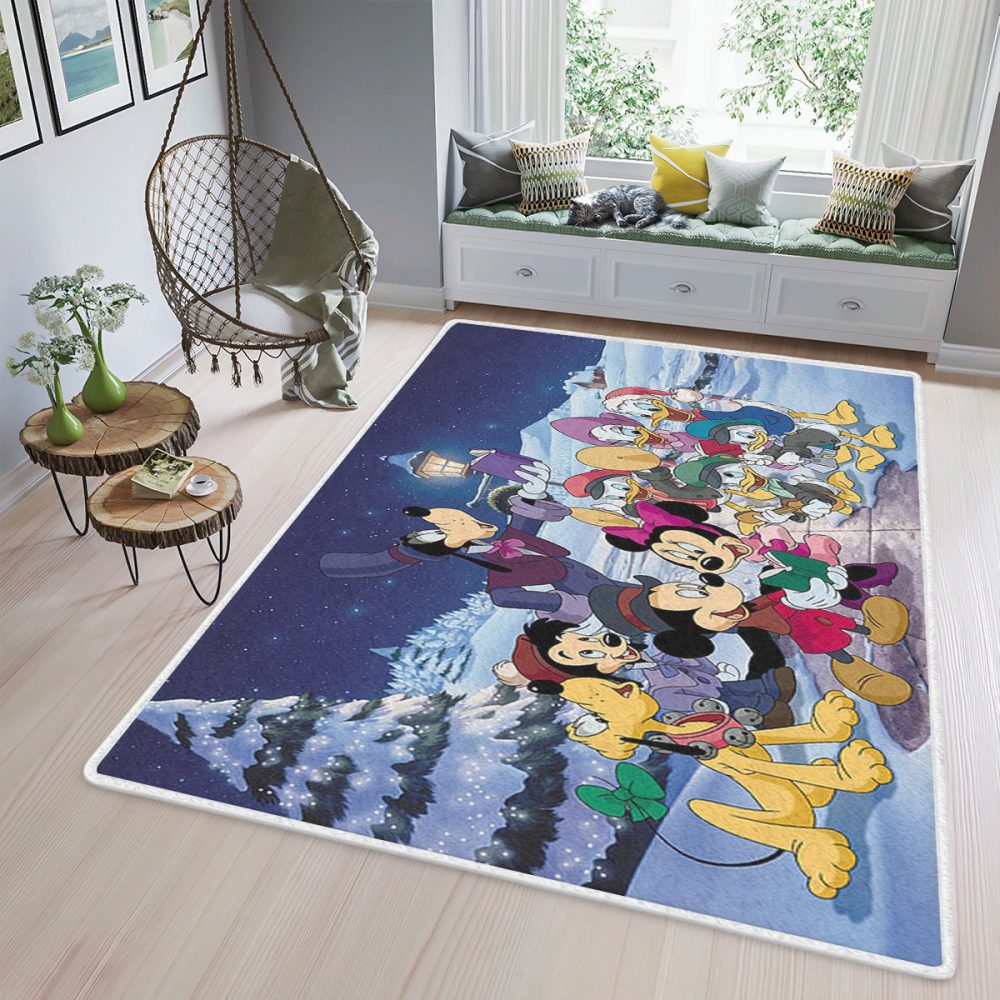 Happy Holiday Mickey And Friends 208 Christmas Gifts Lover Teppich