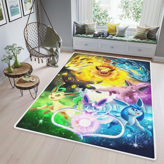All Monsters In Pokemon Manga Luminous Energy Christmas Gifts Teppich