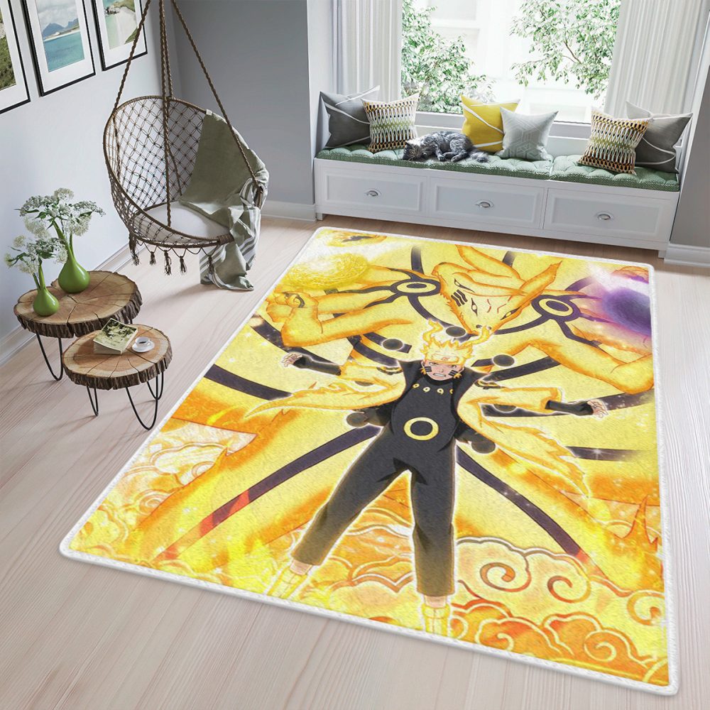 Naruto And Kurama Look Me In My Eye Manga 111 Christmas Gifts Teppich