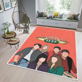 Friends Central Perk Holiday Special Christmas TV Show Trendy Art Christmas Gifts Teppich