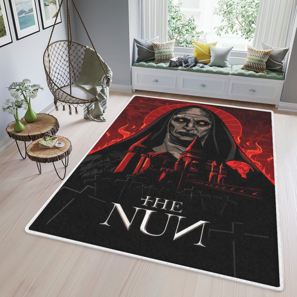 Valak The Nun Horror Movies 123 gift For lover Teppich