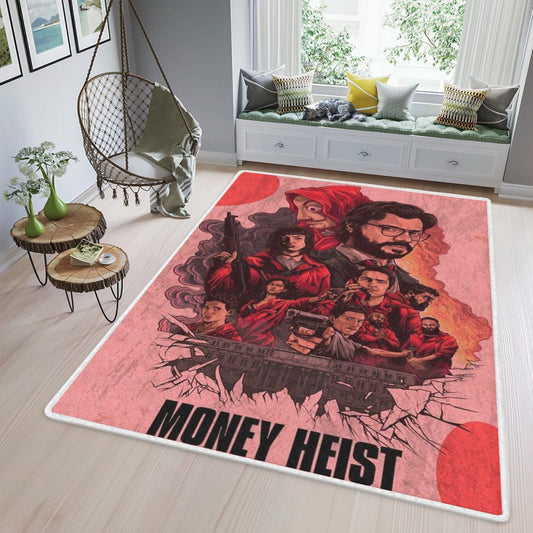 Money Heist TV Show Gift For lover Teppich